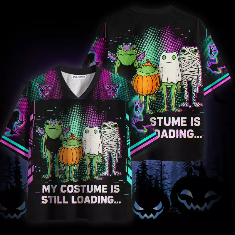 Soulisfree My Costume Is Still Loading Mesh Jersey