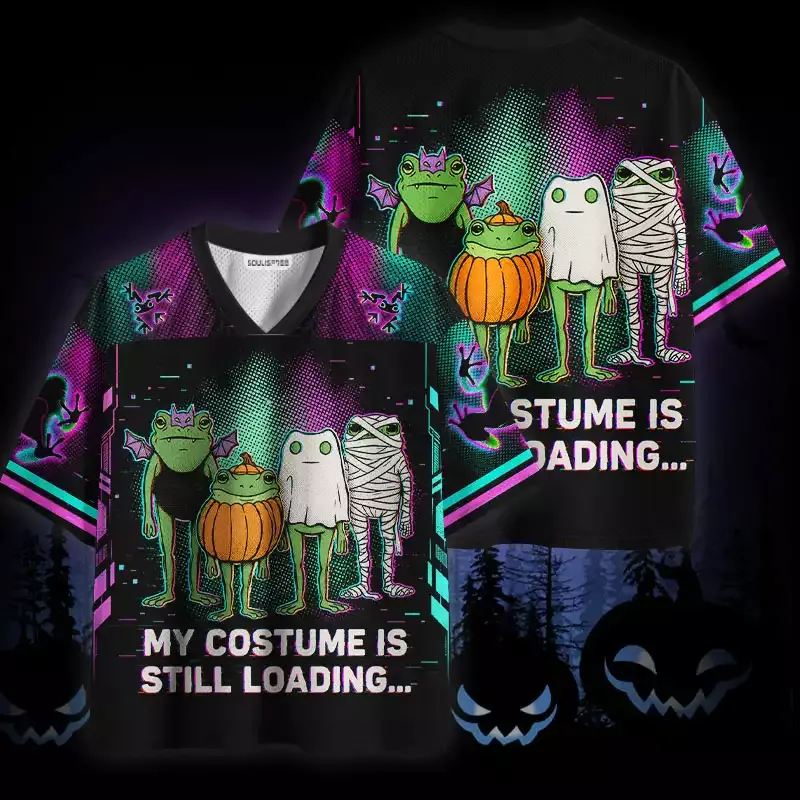 Soulisfree My Costume Is Still Loading Mesh Jersey