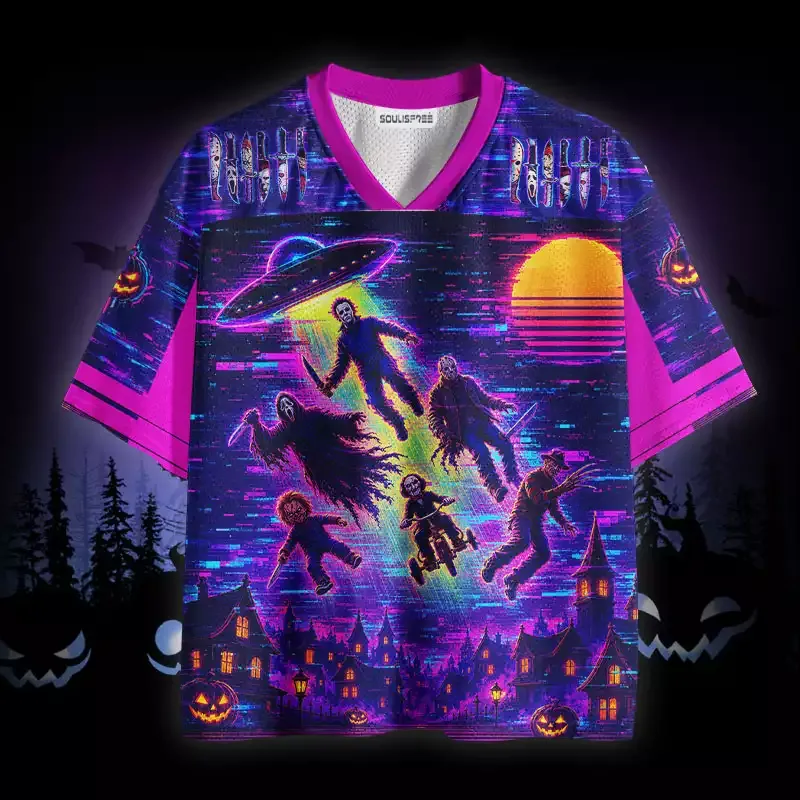 Soulisfree NIGHTMARE ABDUCTION Mesh Jersey