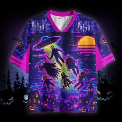Soulisfree NIGHTMARE ABDUCTION Mesh Jersey