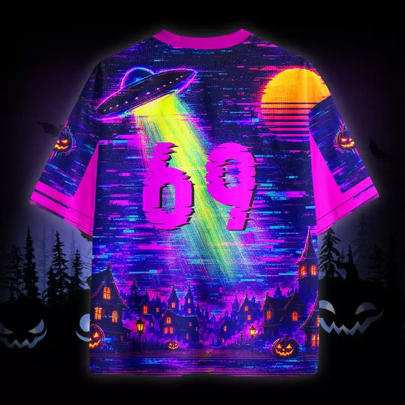 Soulisfree NIGHTMARE ABDUCTION Mesh Jersey
