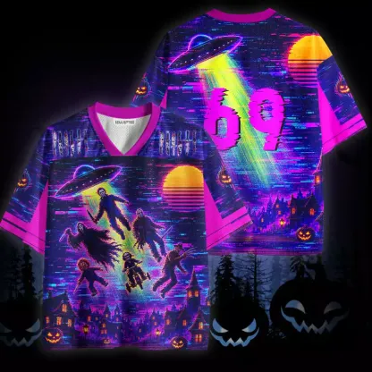 Soulisfree NIGHTMARE ABDUCTION Mesh Jersey