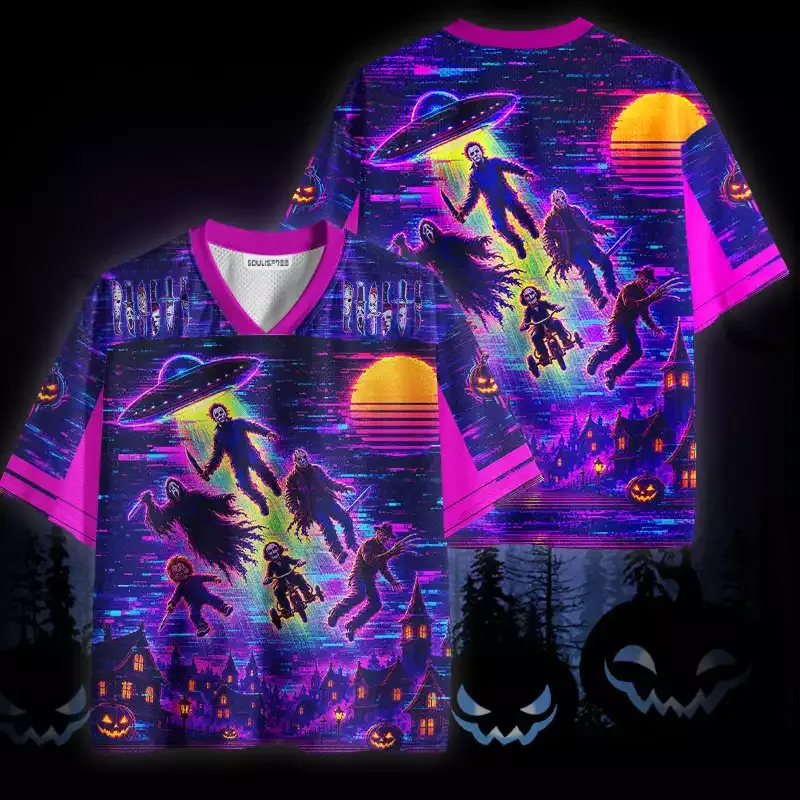Soulisfree NIGHTMARE ABDUCTION Mesh Jersey