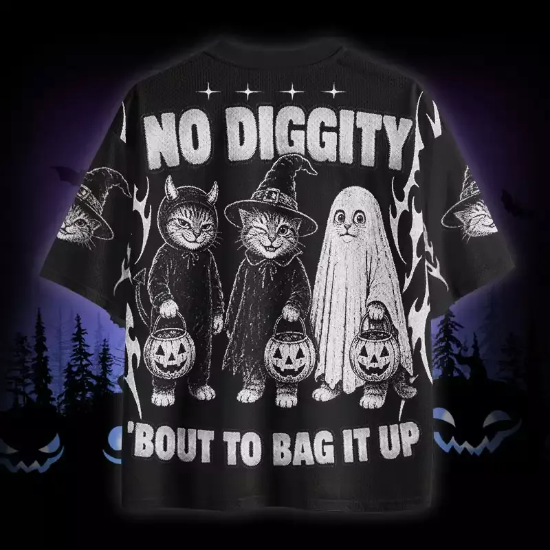 Soulisfree NO DIGGITY ’BOUT TO BAG IT UP Mesh Jersey