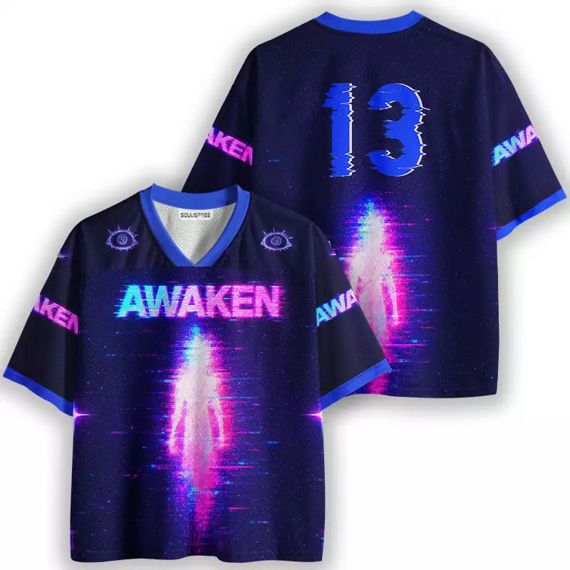 Soulisfree Neon Awakening Mesh Jersey