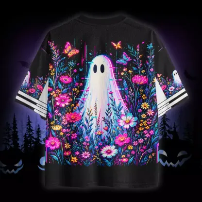 Soulisfree Neon Ghost Garden  Mesh Jersey