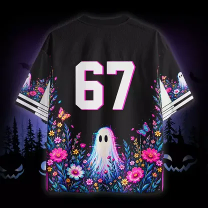 Soulisfree Neon Ghost Garden  Mesh Jersey
