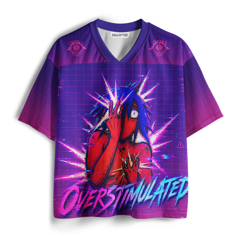 Soulisfree Neon Overstimulated Mesh Jersey