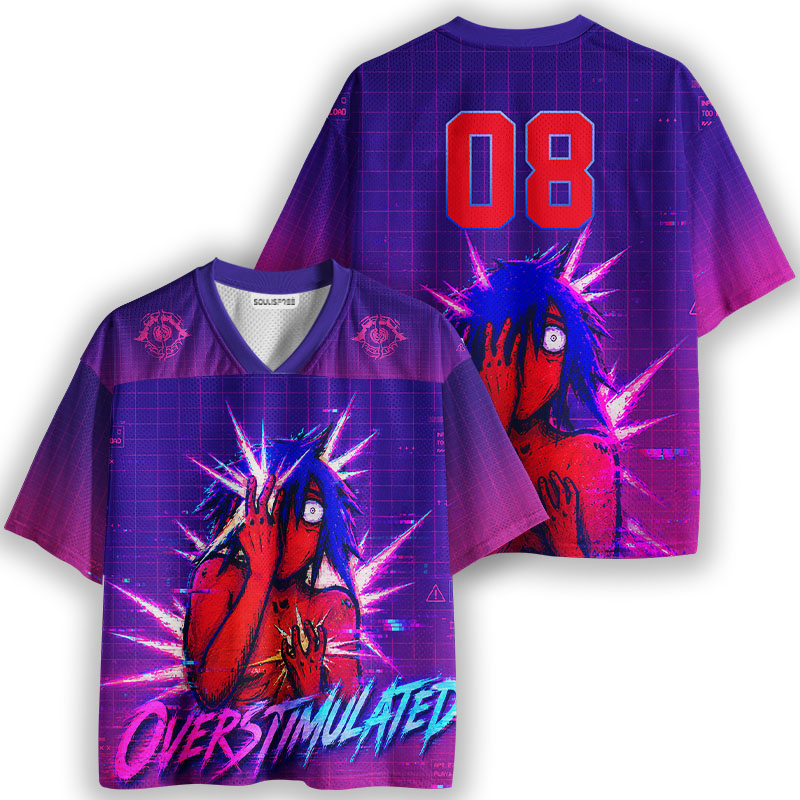 Soulisfree Neon Overstimulated Mesh Jersey