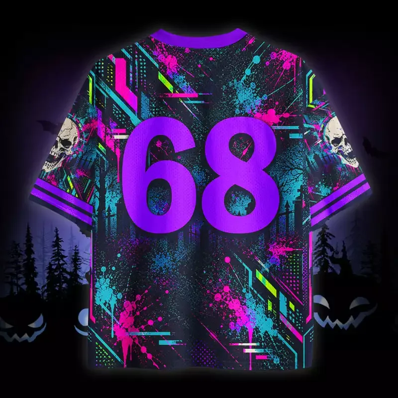 Soulisfree Neon Skeleton Chaos Mesh Jersey