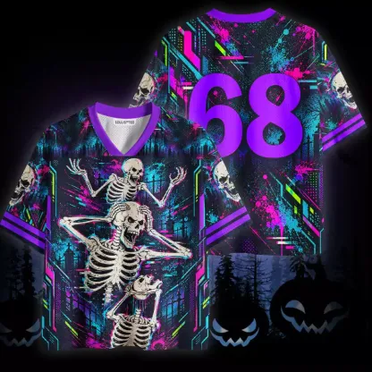 Soulisfree Neon Skeleton Chaos Mesh Jersey