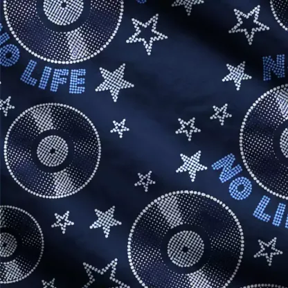 Soulisfree No Music No Life Fuzzy Cardigan Sweater