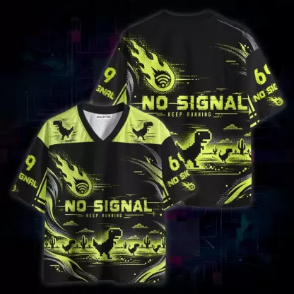 Soulisfree No Signal Keep Running Mesh Jersey