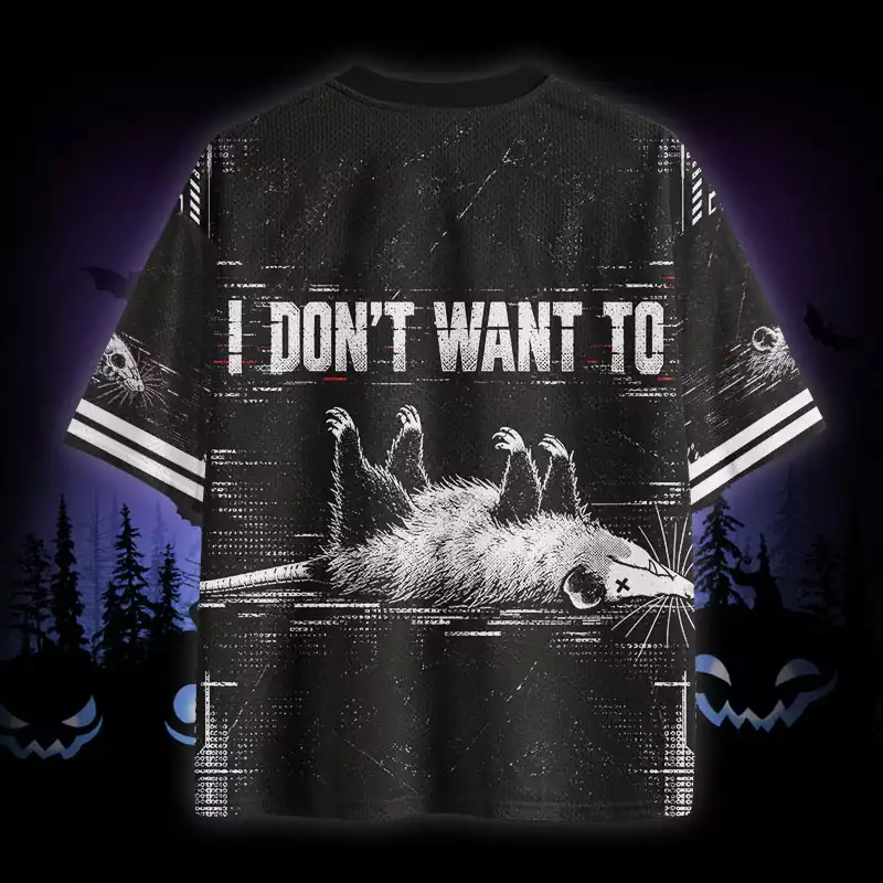 Soulisfree Opossum I Don't Want To Mesh Jersey