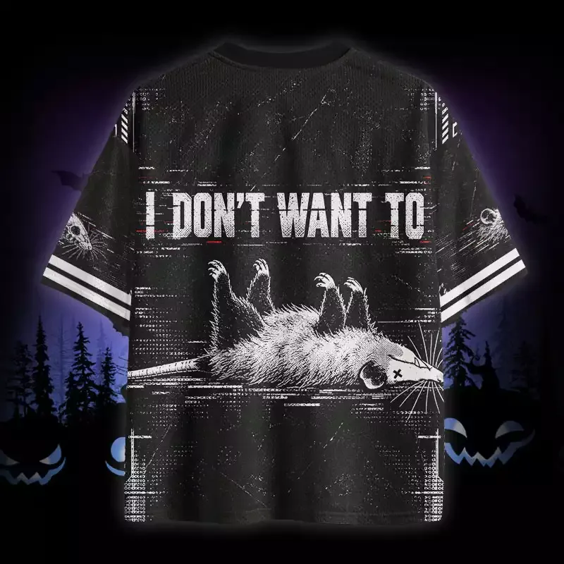 Soulisfree Opossum I Don't Want To Mesh Jersey