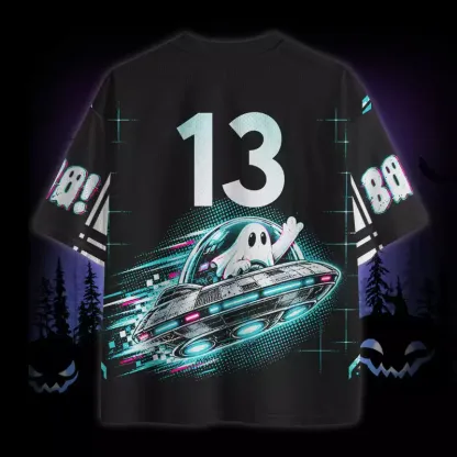 Soulisfree Out Of This Boo Mesh Jersey