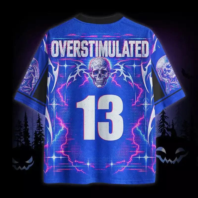 Soulisfree Overstimulated Its Hard To Process Somtime Mesh Jersey