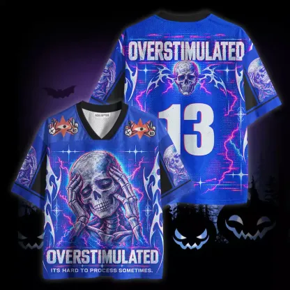 Soulisfree Overstimulated Its Hard To Process Somtime Mesh Jersey