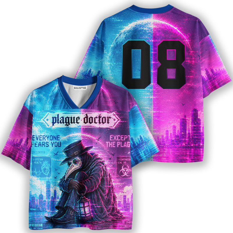 Soulisfree Plague Doctor Mesh Jersey