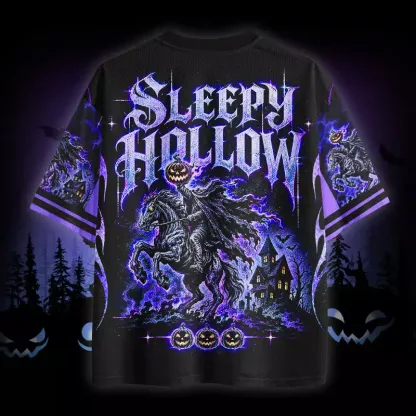 Soulisfree Pumpkin Sleepy Hollow Mesh Jersey