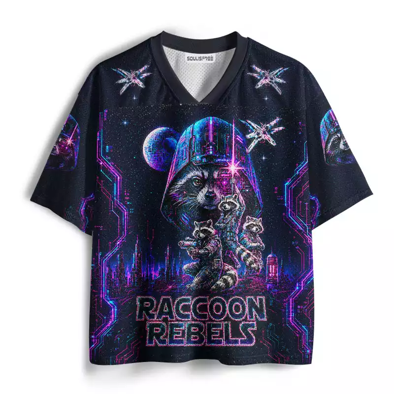 Soulisfree Raccoon Rebels Mesh Jersey