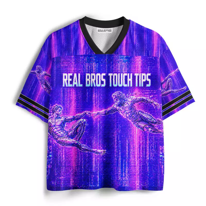 Soulisfree Real Bros Touch Tips Mesh Jersey