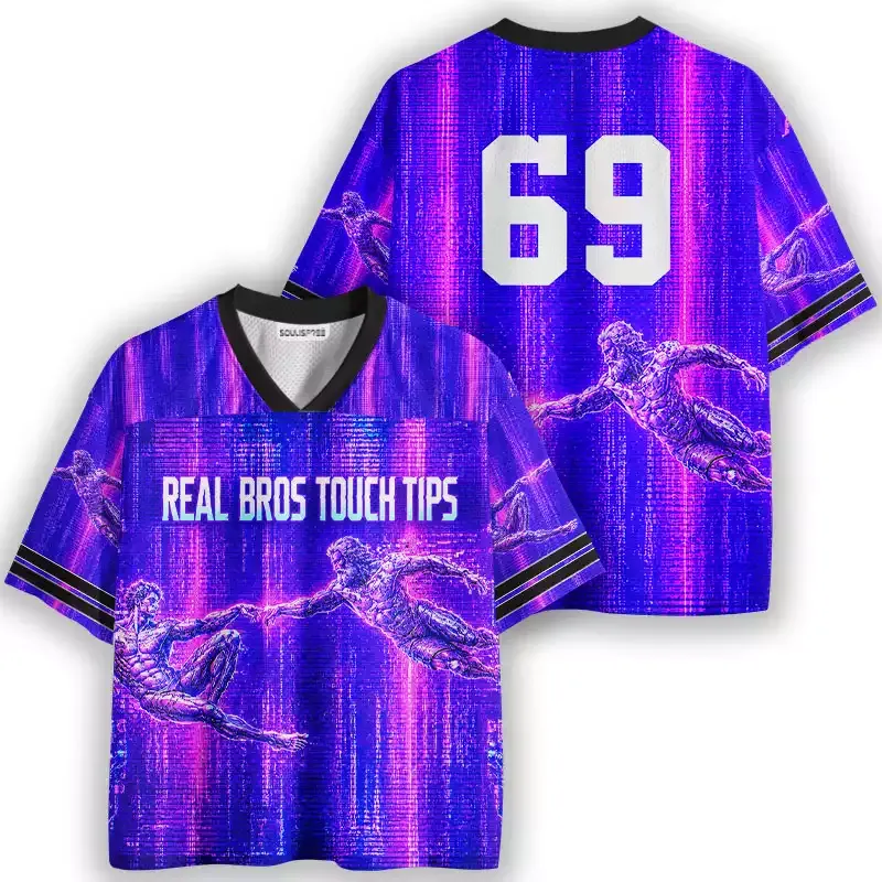 Soulisfree Real Bros Touch Tips Mesh Jersey