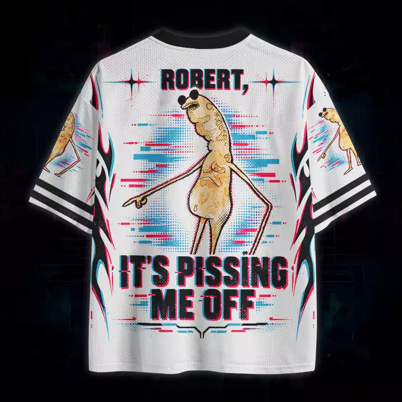 Soulisfree Robert It's Pissing Me Off Mesh Jersey