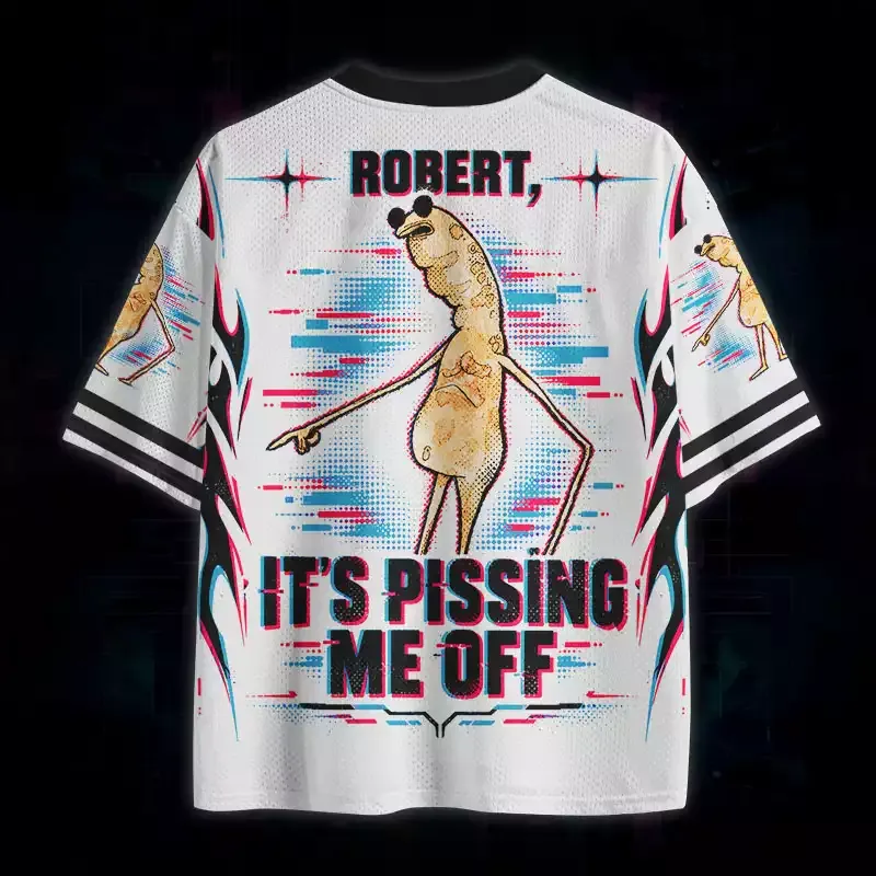 Soulisfree Robert It's Pissing Me Off Mesh Jersey
