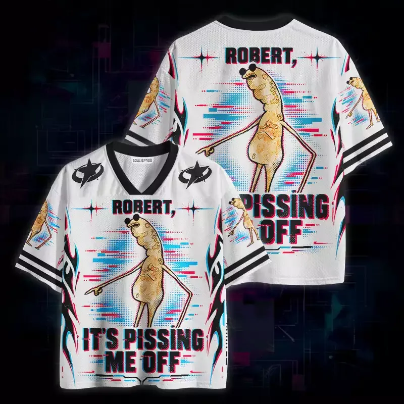Soulisfree Robert It's Pissing Me Off Mesh Jersey