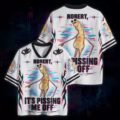 Soulisfree Robert It's Pissing Me Off Mesh Jersey