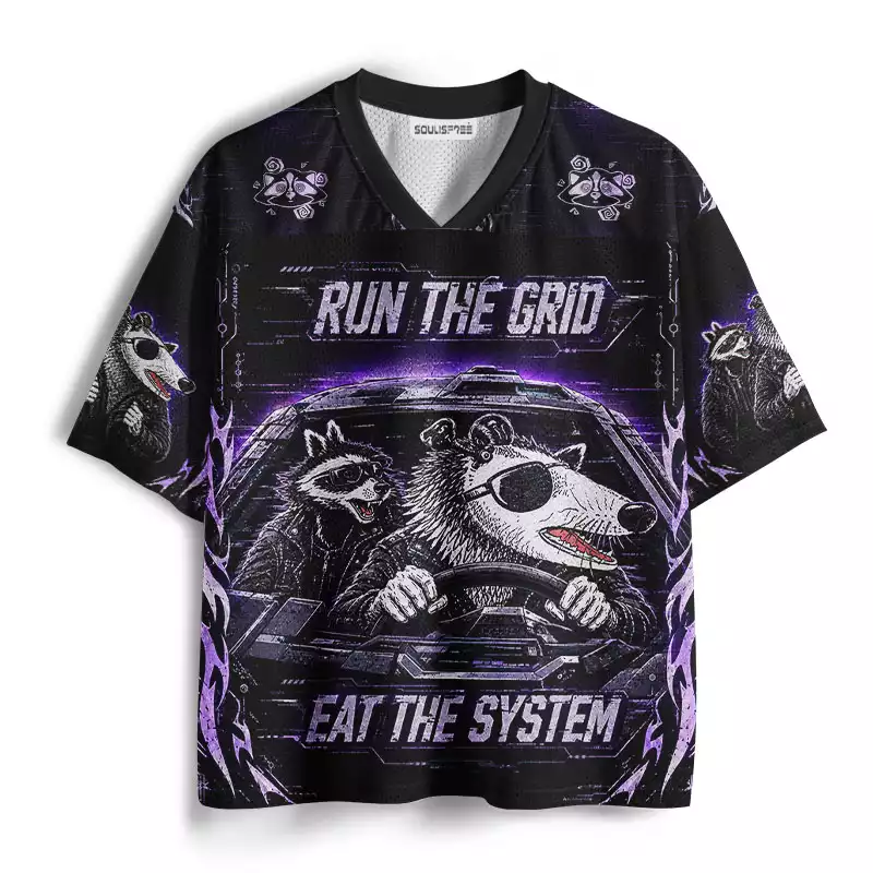 Soulisfree Run The System Mesh Jersey
