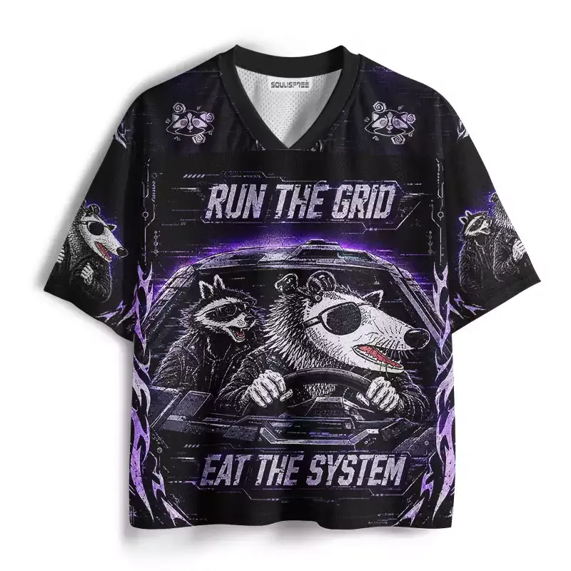 Soulisfree Run The System Mesh Jersey