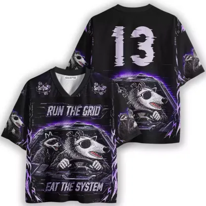 Soulisfree Run The System Mesh Jersey
