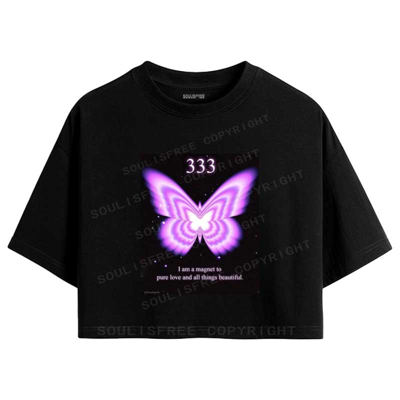 Soulisfree All Things Beautiful  Crop Tee