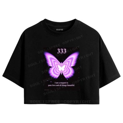 Soulisfree All Things Beautiful  Crop Tee
