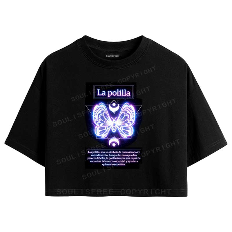 Soulisfree Light Awakening Crop Tee