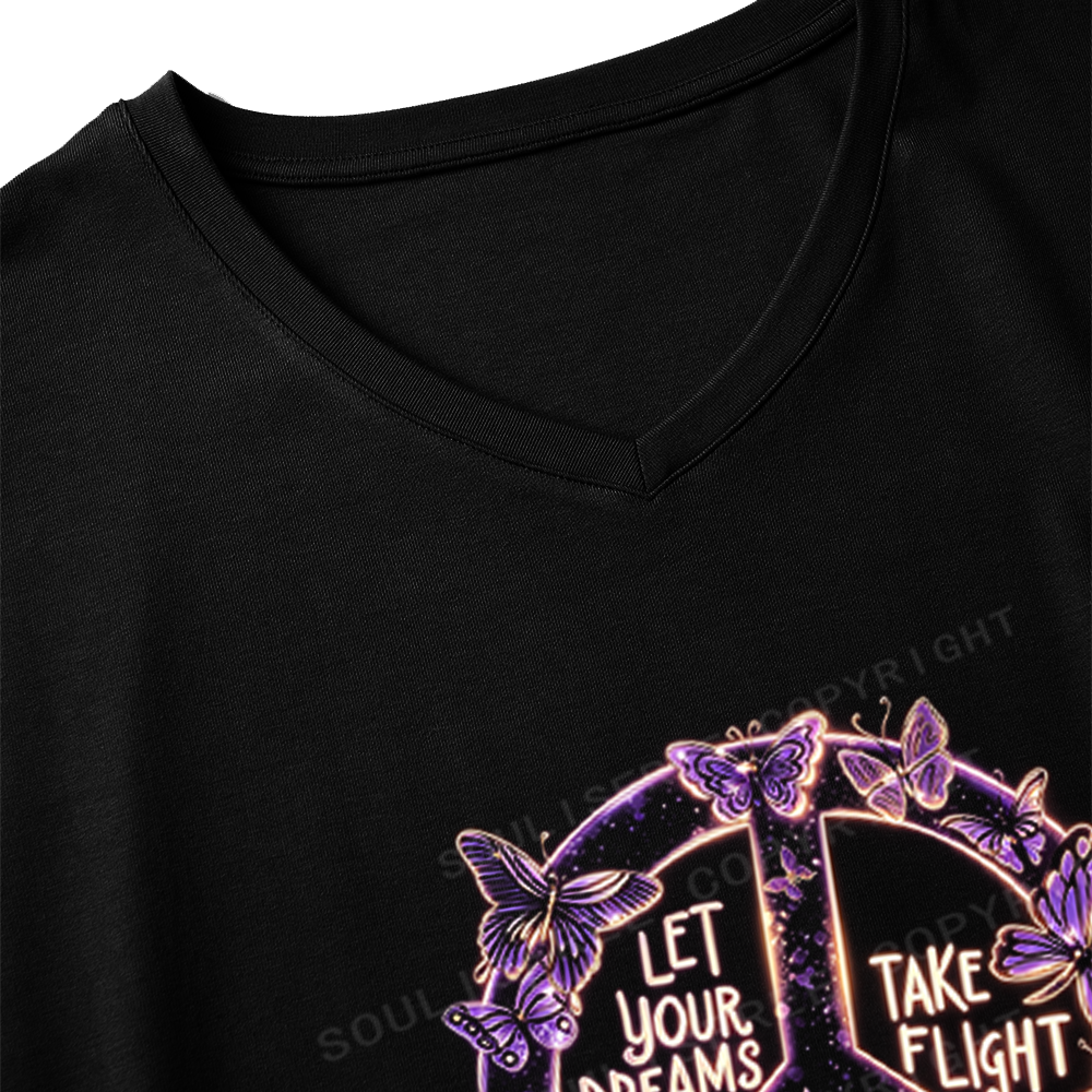 Soulisfree Let Your Dreams Take Flight  Dolman Sleeve Top