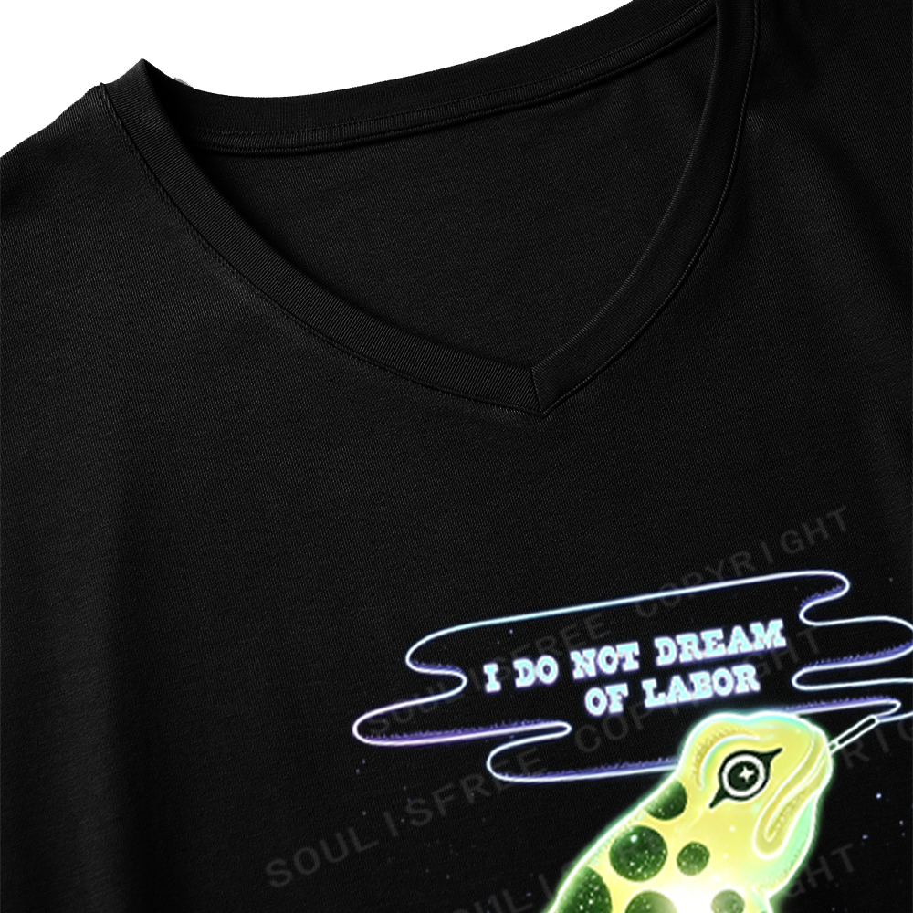 Soulisfree Anti-Work Frog Graphic  Dolman Sleeve Top