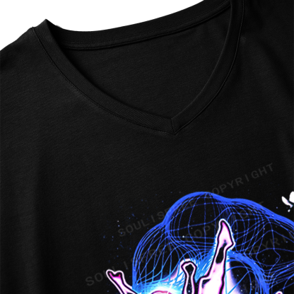Soulisfree Cosmic Drift  Dolman Sleeve Top