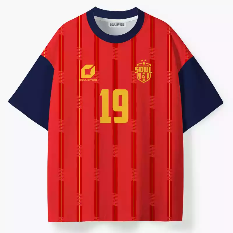 Soulisfree Crimson Force ECO‑PERF Graphic Tee