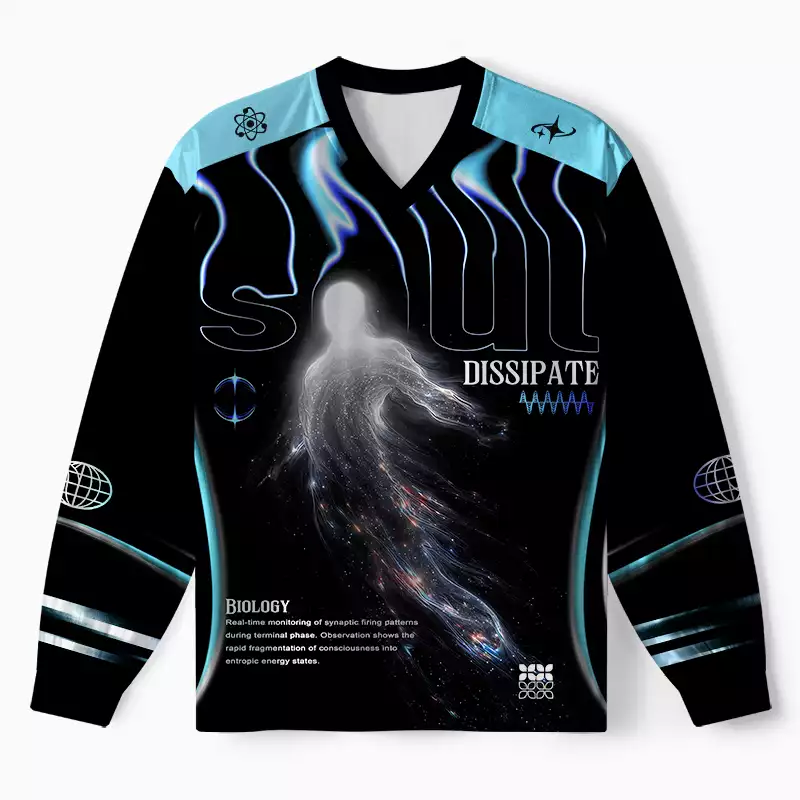 Soulisfree Dreamline Optic Lines Illusion Long Sleeve Jersey
