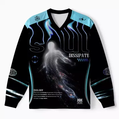 Soulisfree Dreamline Optic Lines Illusion Long Sleeve Jersey