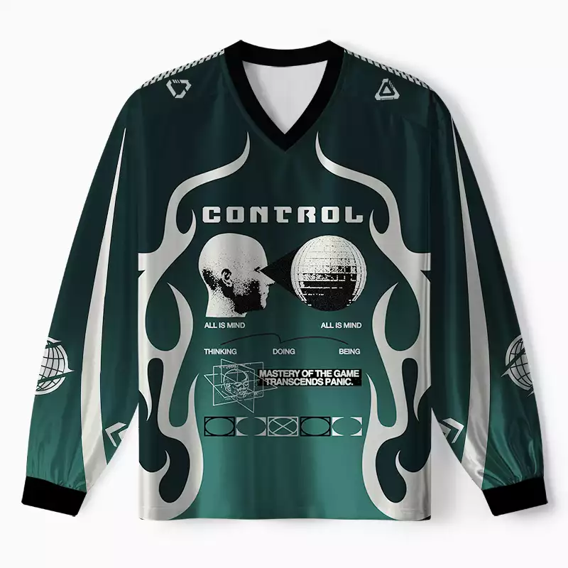 Soulisfree Cyber Forest Neural Control Long Sleeve Jersey