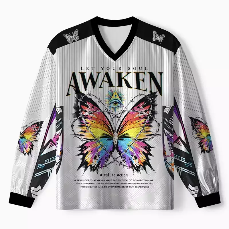 Designed Soulisfree Let Your Soul Awaken Long Sleeve Jersey