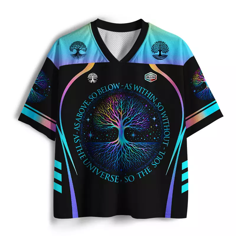 Soulisfree As Above, So Below Mesh Jersey