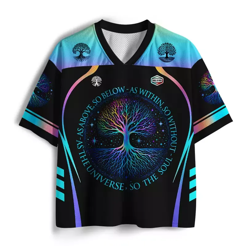 Designed Soulisfree As Above, So Below Mesh Jersey