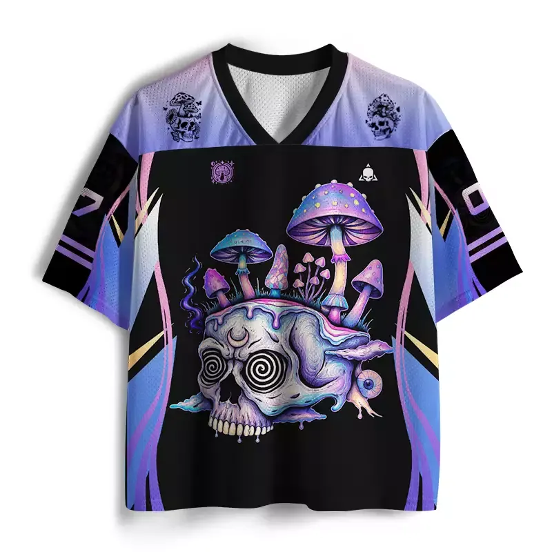 Designed Soulisfree Psychedelic Rebirth Mesh Jersey