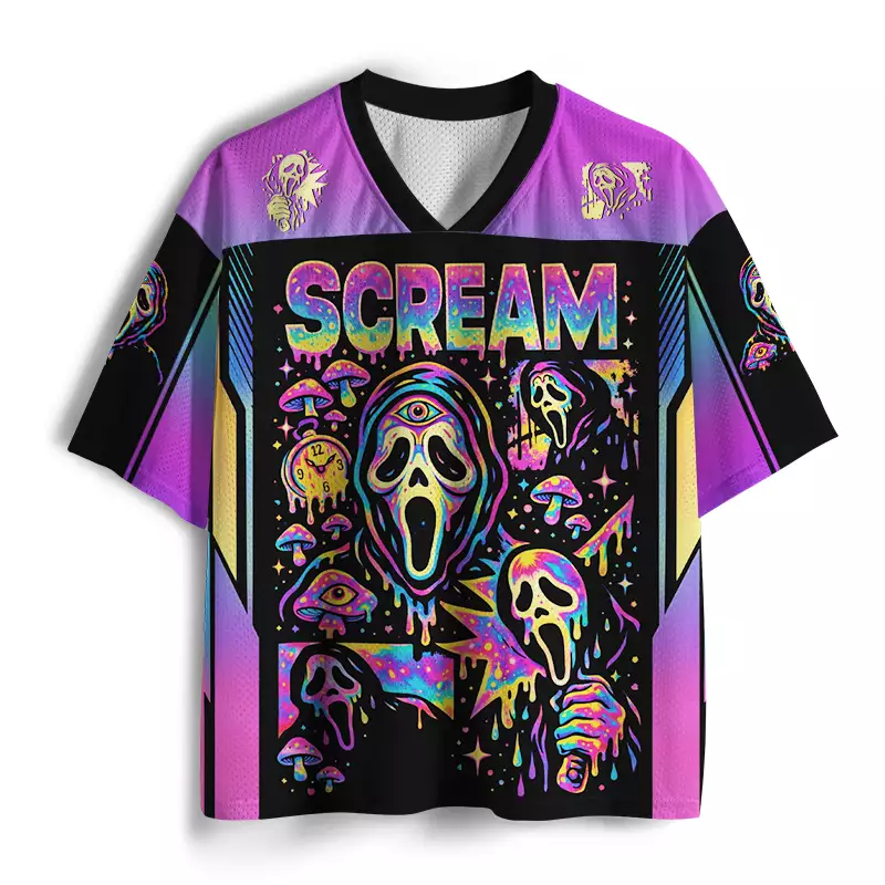 Soulisfree SCREAM — Melting Fear Vision Mesh Jersey