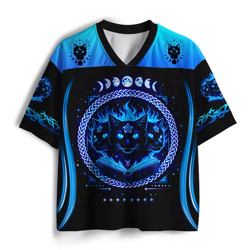Designed Soulisfree Triple Moon Guardians Mesh Jersey